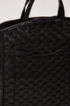 borsa ladylike nappa woven - b02167 nero donna Orciani - 5
