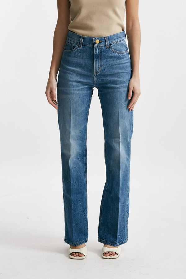 jeans regular fit smine lavaggio medio donna Seafarer