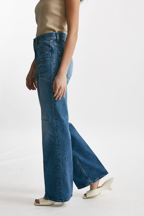 jeans regular fit smine lavaggio medio donna Seafarer