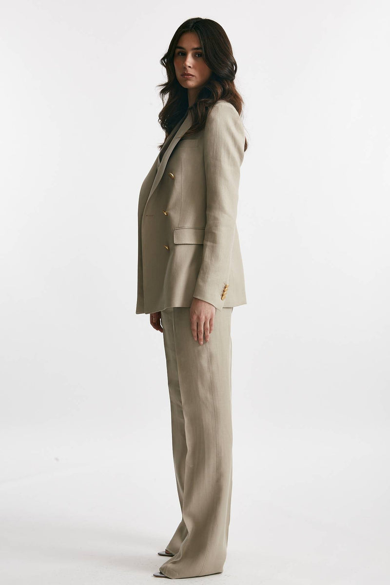 tailleur doppiopetto t-parigi sabbia donna Tagliatore - 3