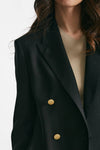 blazer over in lino jasmine10b nero donna Tagliatore - 5