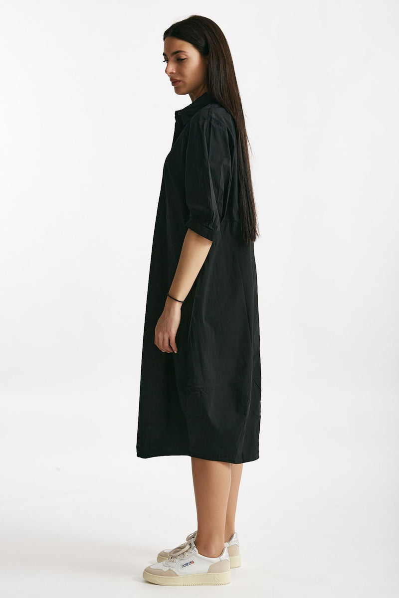 abito over nero donna Transit par such - 2