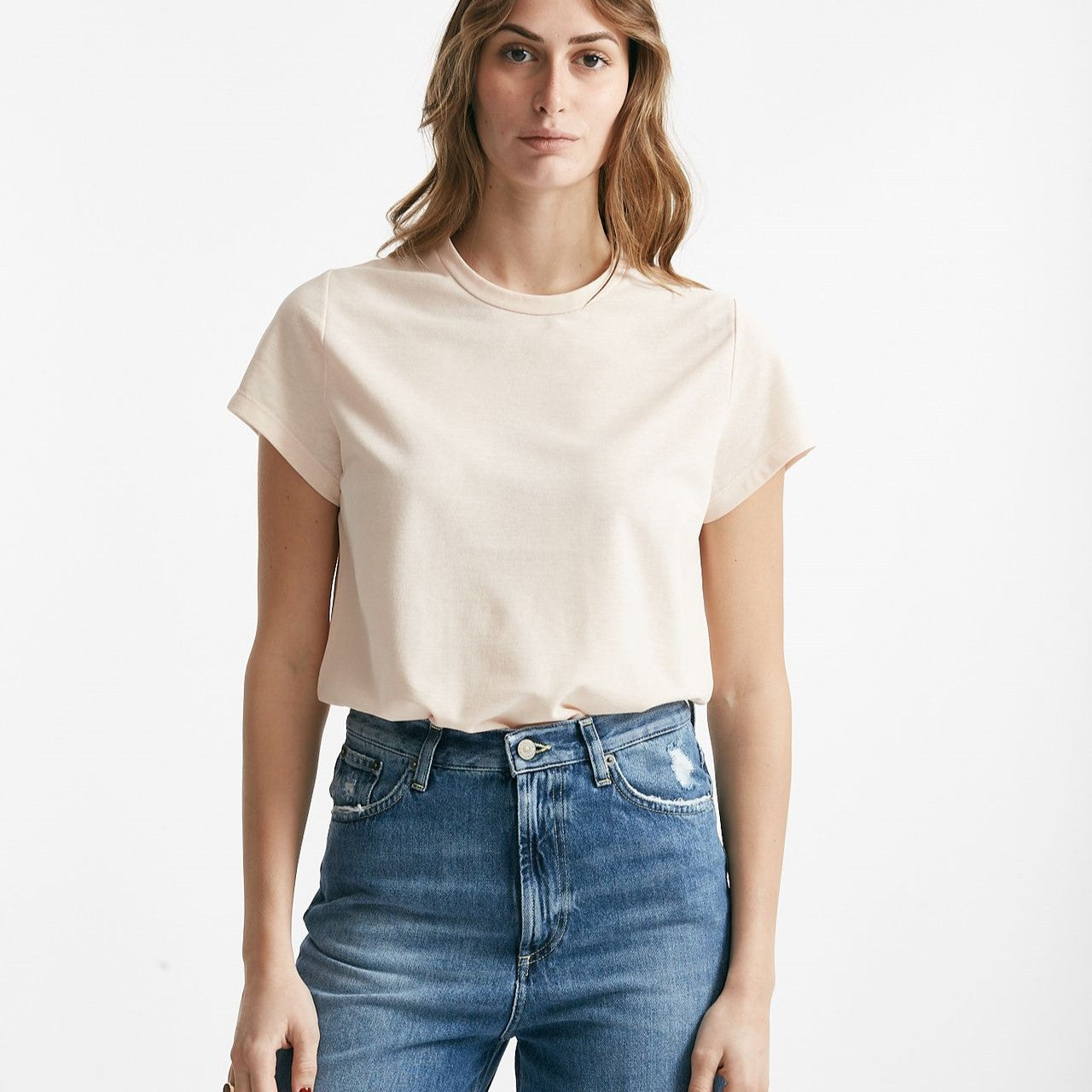 t-shirt basica ice-cotton rosa tenue donna Zanone - 6