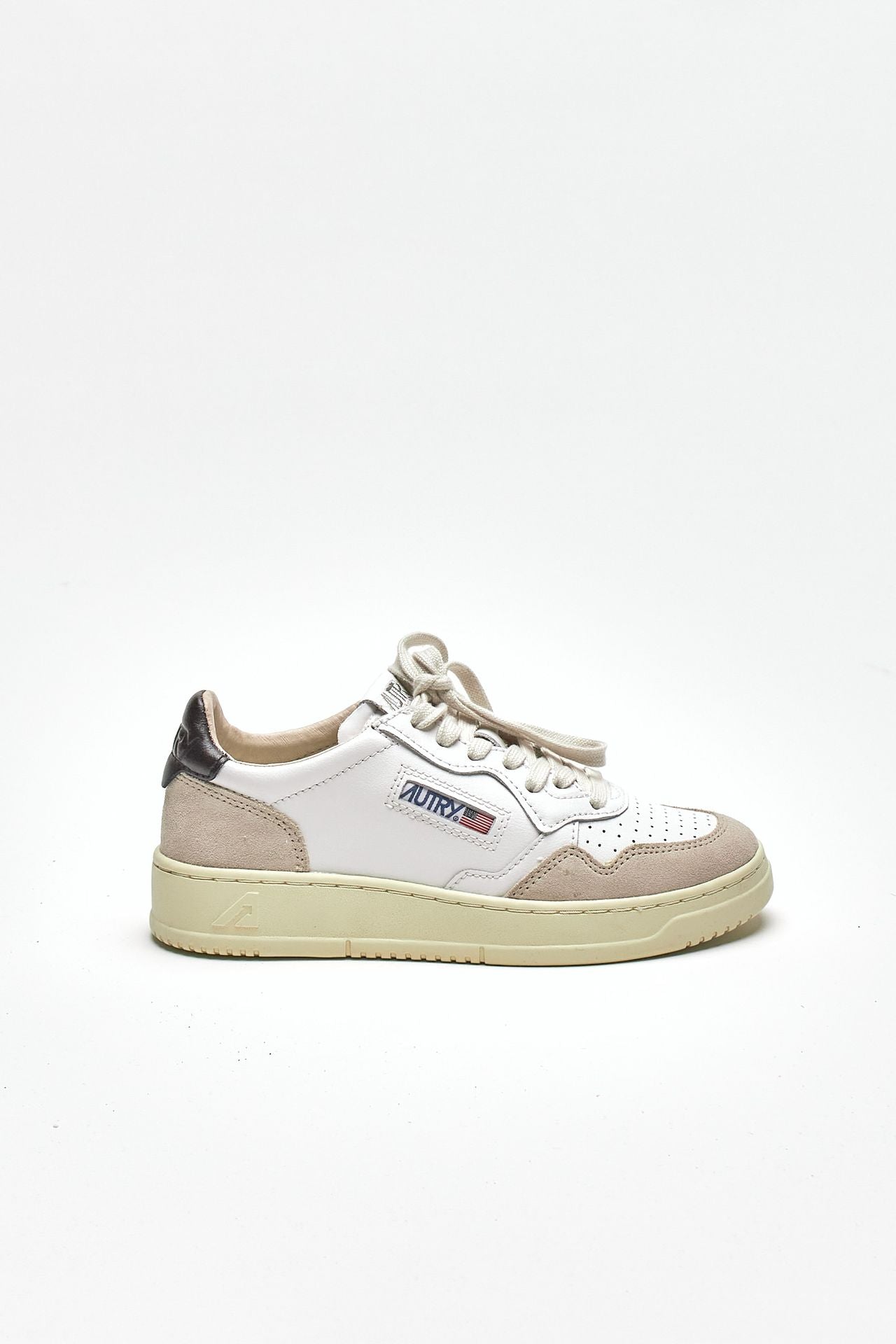 Sneakers MEDALIST LOW-AULW-LS21 in pelle e suede donna Autry - 1