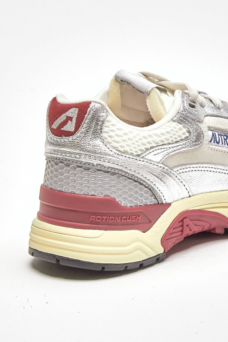 Sneakers HYPERWAY - HYLW-EM03 in mesh e pelle laminata donna Autry - 7