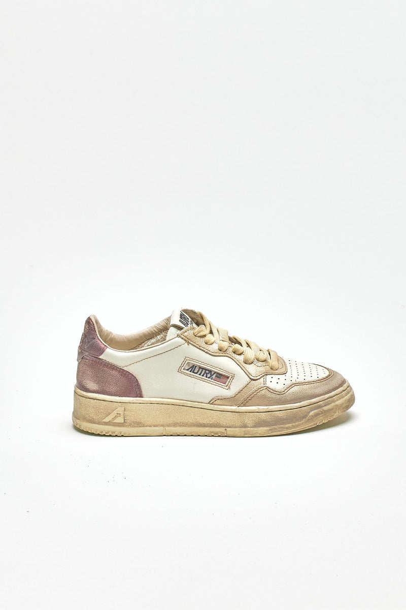 Sneakers MEDALIST LOW SUPER VINTAGE – AVLW-MT04 in pelle spazzolata donna Autry - 1