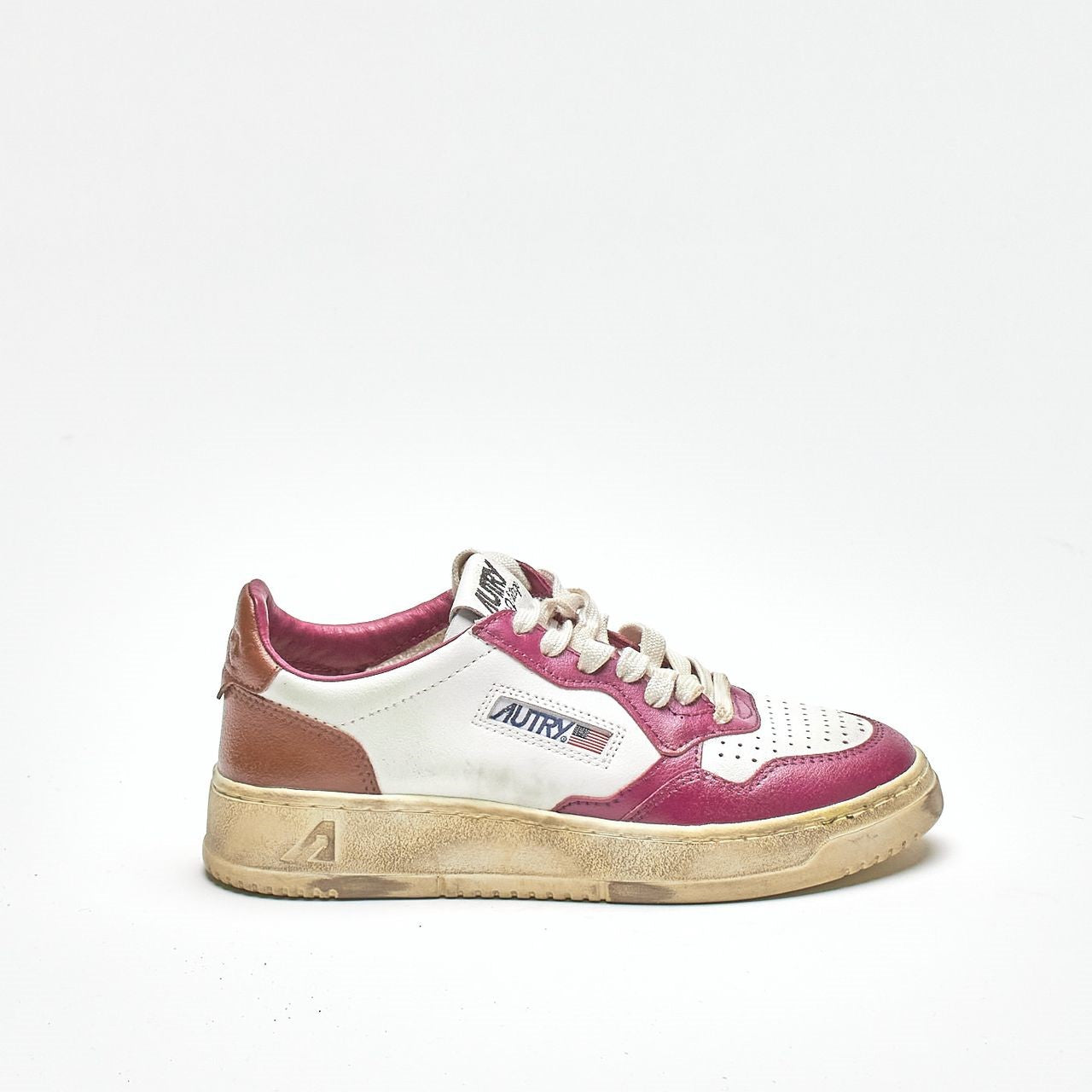 Sneakers LOW SUPER VINTAGE – AVLW-SV40 in pelle spazzolata donna Autry - 8
