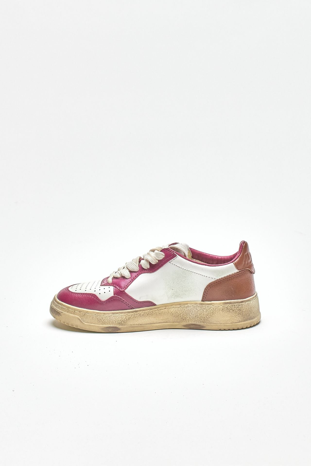 Sneakers LOW SUPER VINTAGE – AVLW-SV40 in pelle spazzolata donna Autry - 4