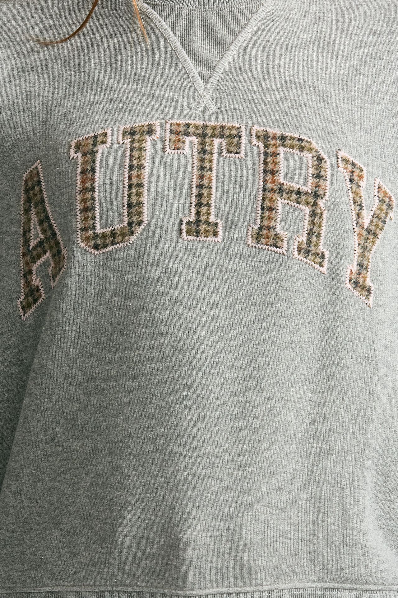 Felpa over grigio dettagli rosa donna Autry - 5