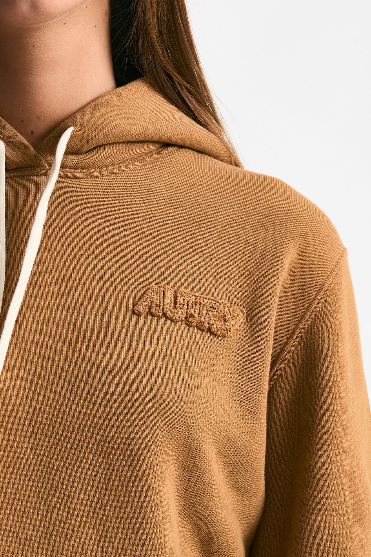 Felpa con cappuccio cammello donna Autry - 6