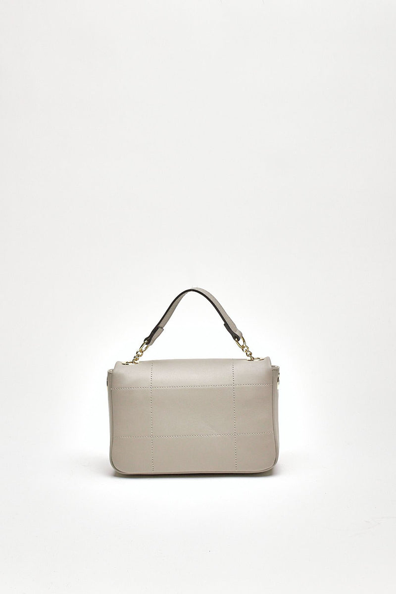 Borsa SMOOTH a mano in pelle perla donna Avenue 67 - 3