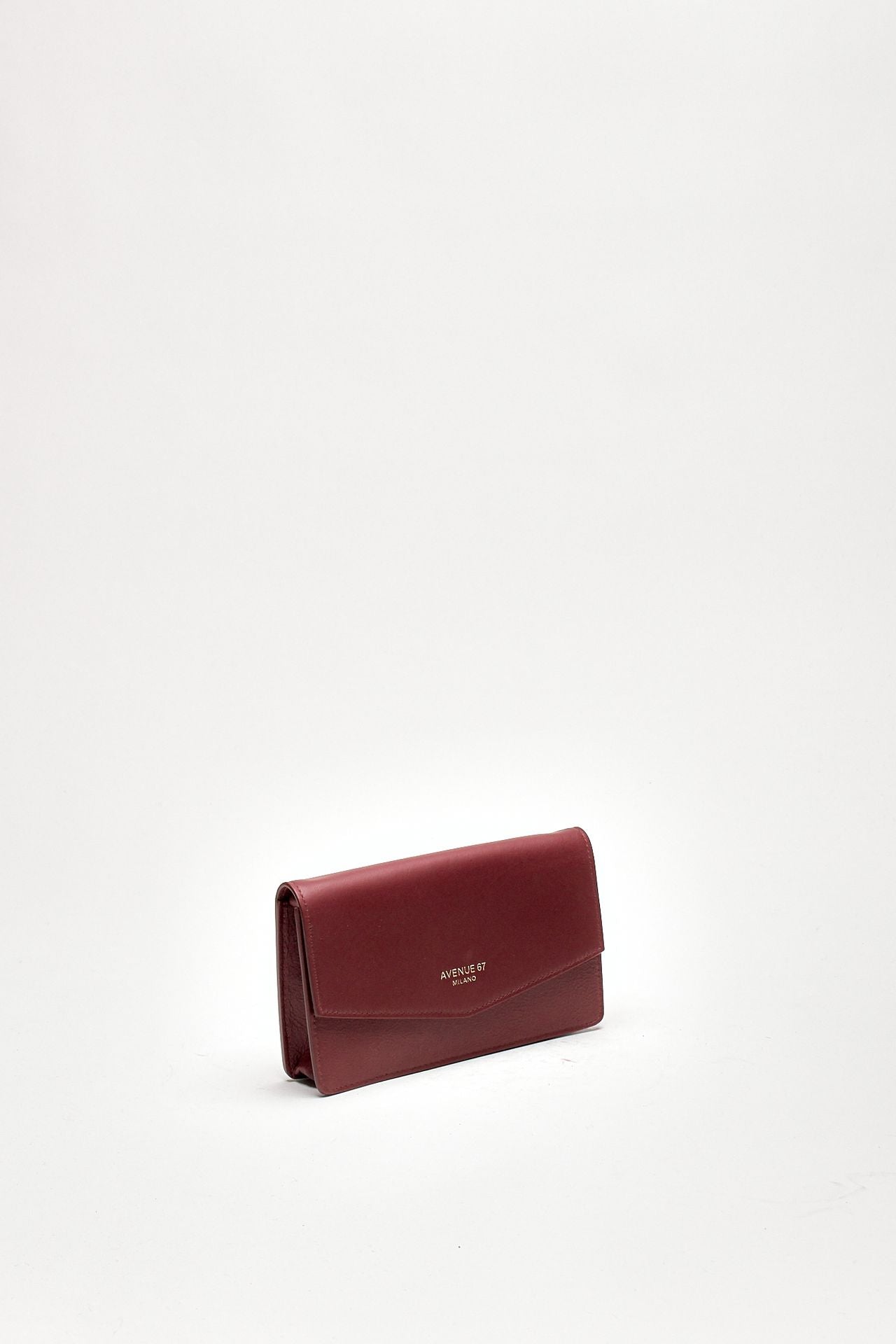 Mini borsa in pelle NEW TRAVEL bordeaux donna Avenue 67 - 2