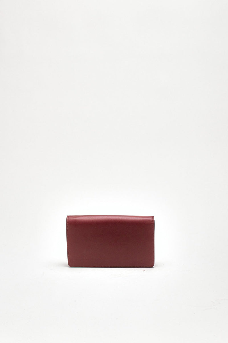 Mini borsa in pelle NEW TRAVEL bordeaux donna Avenue 67 - 3