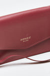 Mini borsa in pelle NEW TRAVEL bordeaux donna Avenue 67 - 5