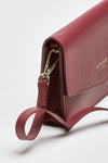 Mini borsa in pelle NEW TRAVEL bordeaux donna Avenue 67 - 6
