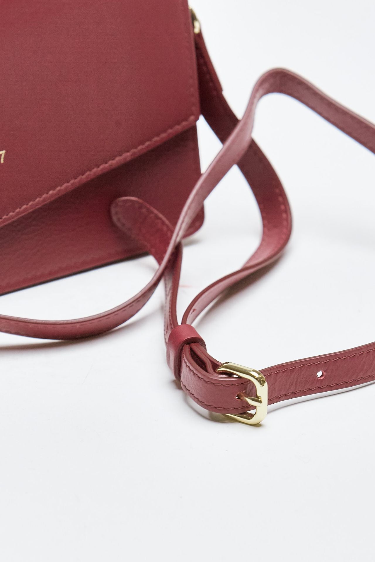 Mini borsa in pelle NEW TRAVEL bordeaux donna Avenue 67 - 7