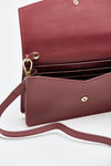 Mini borsa in pelle NEW TRAVEL bordeaux donna Avenue 67 - 8