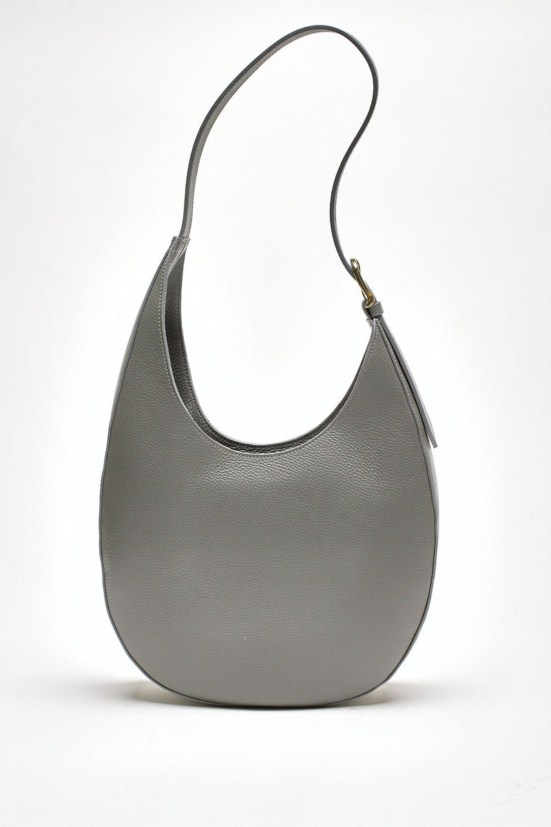 Borsa hobo HOOP in pelle grigio donna Avenue 67 - 3