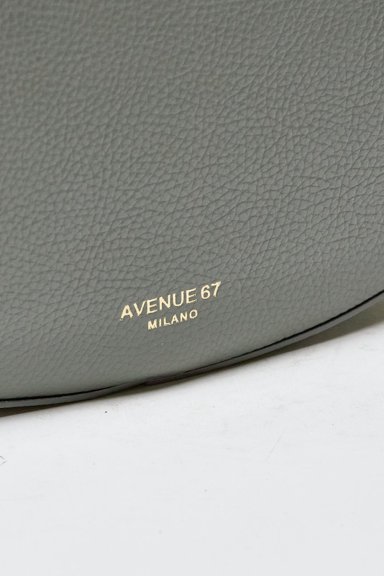 Borsa hobo HOOP in pelle grigio donna Avenue 67 - 5