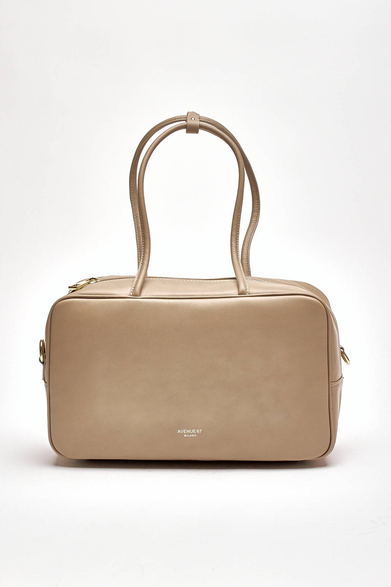 Baulotto semirigido TRUNKY in pelle creta donna Avenue 67 - 1