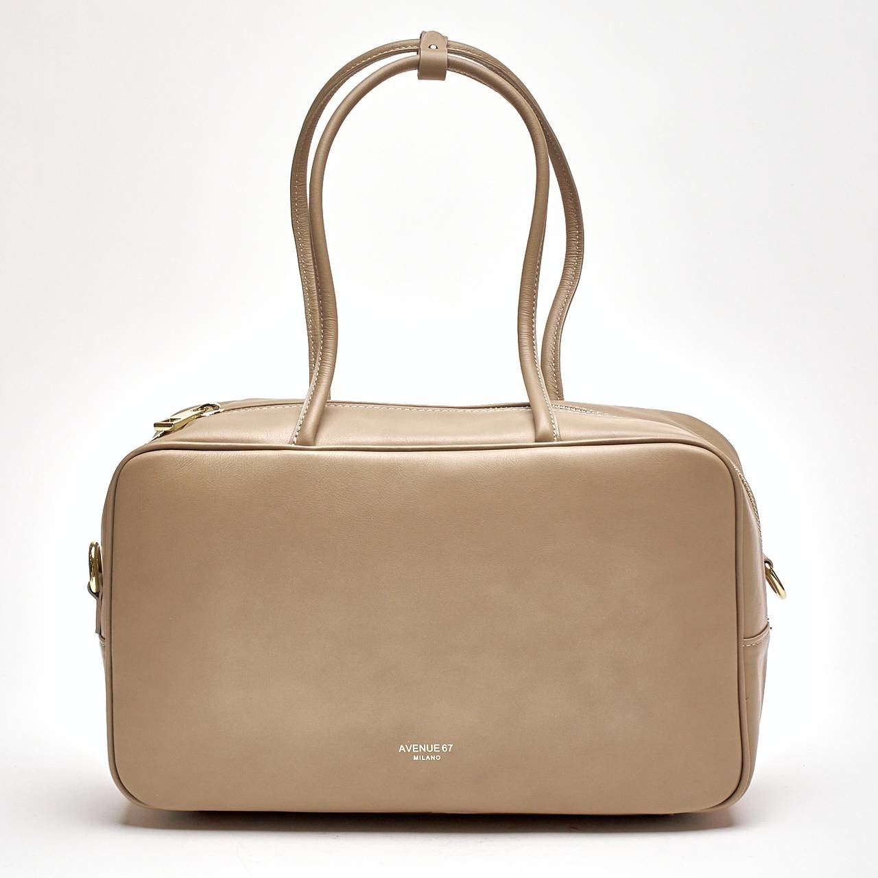 Baulotto semirigido TRUNKY in pelle creta donna Avenue 67 - 9