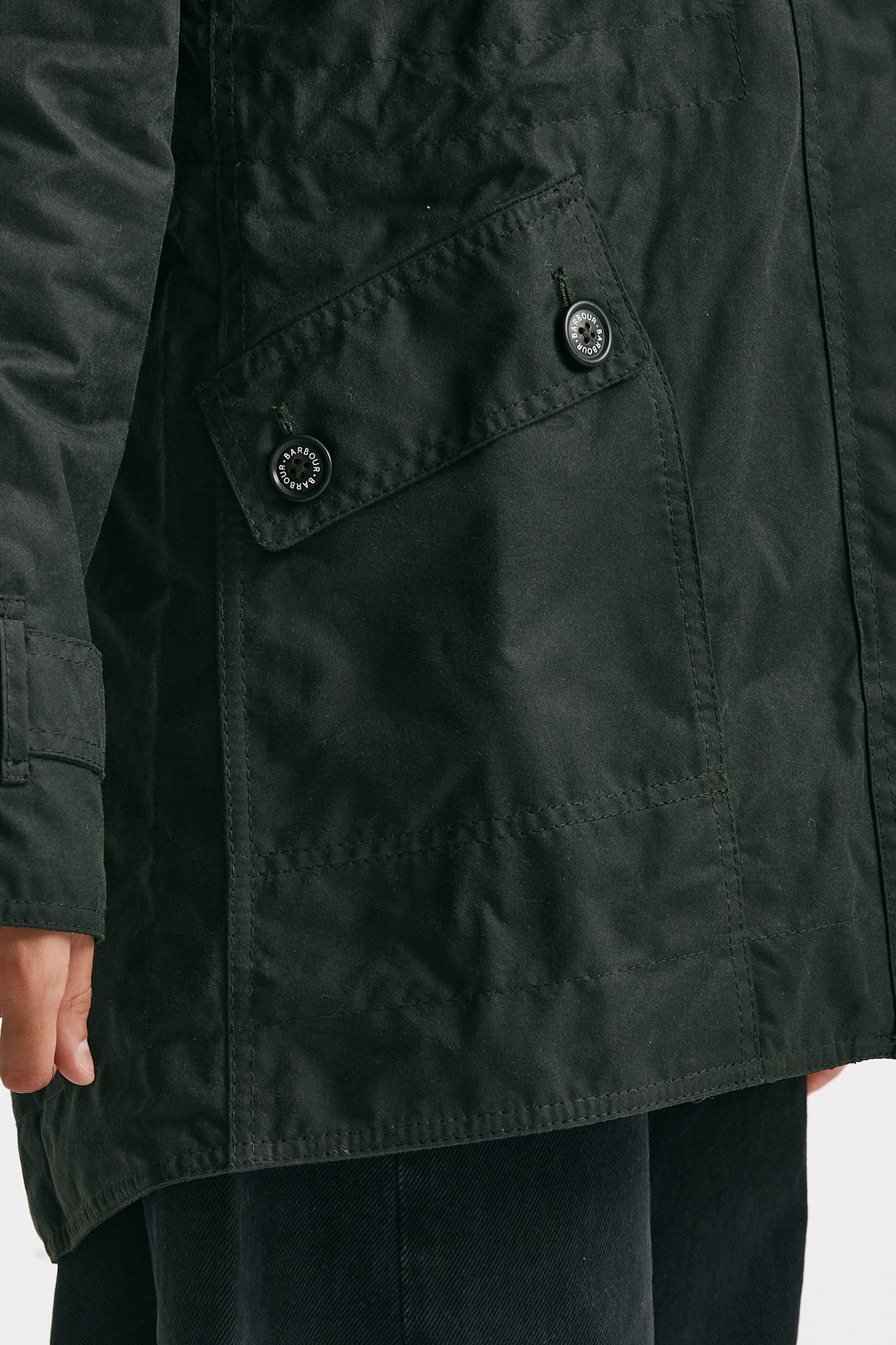 Giubbino parka cerato cannich wax donna Barbour - 7