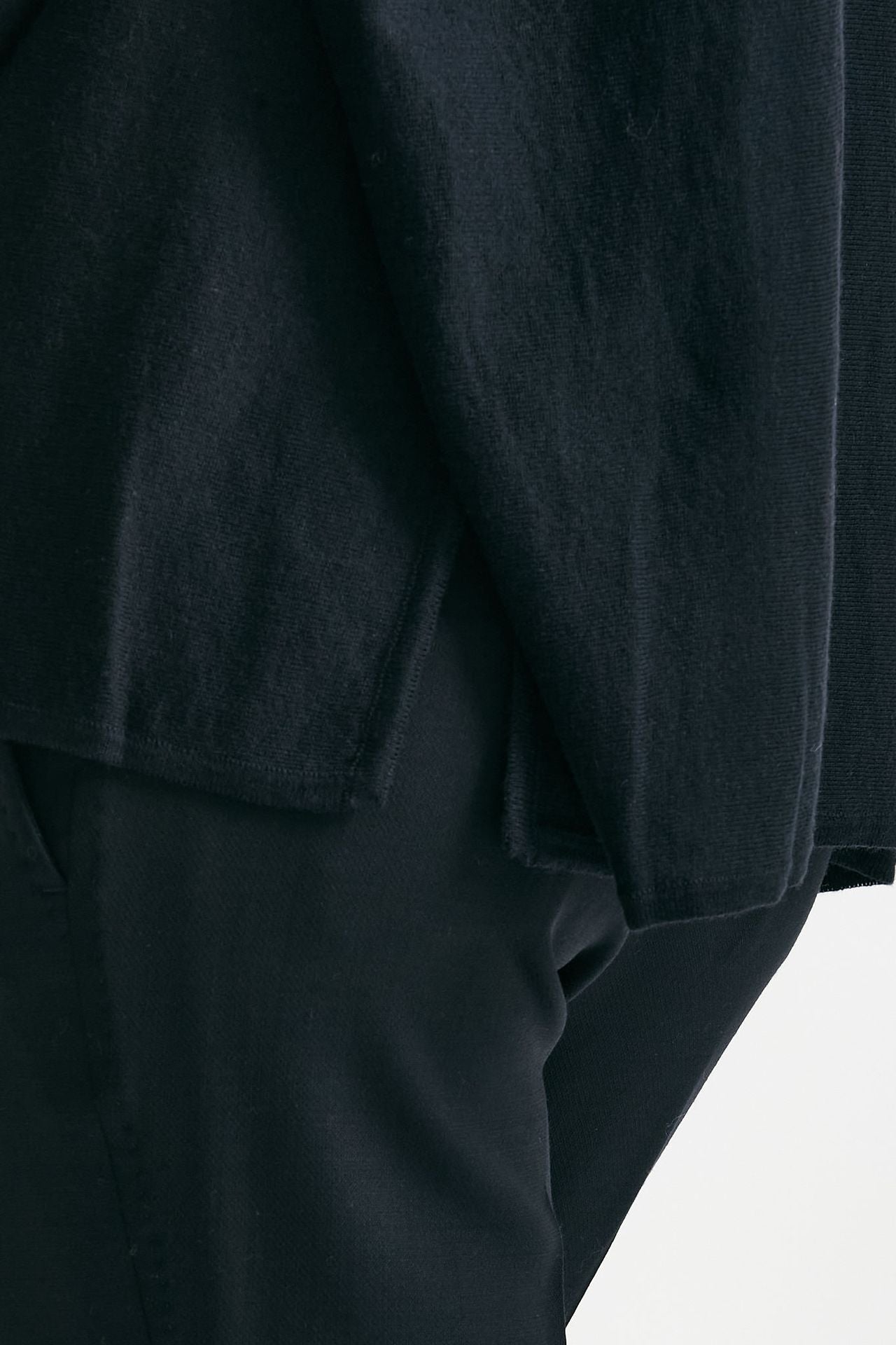 Maglia in seta e cashmere blu donna Clouds - 5