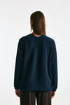 Maglia in alpaca blu donna Clouds - 3
