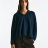 Maglia in alpaca blu donna Clouds - 6