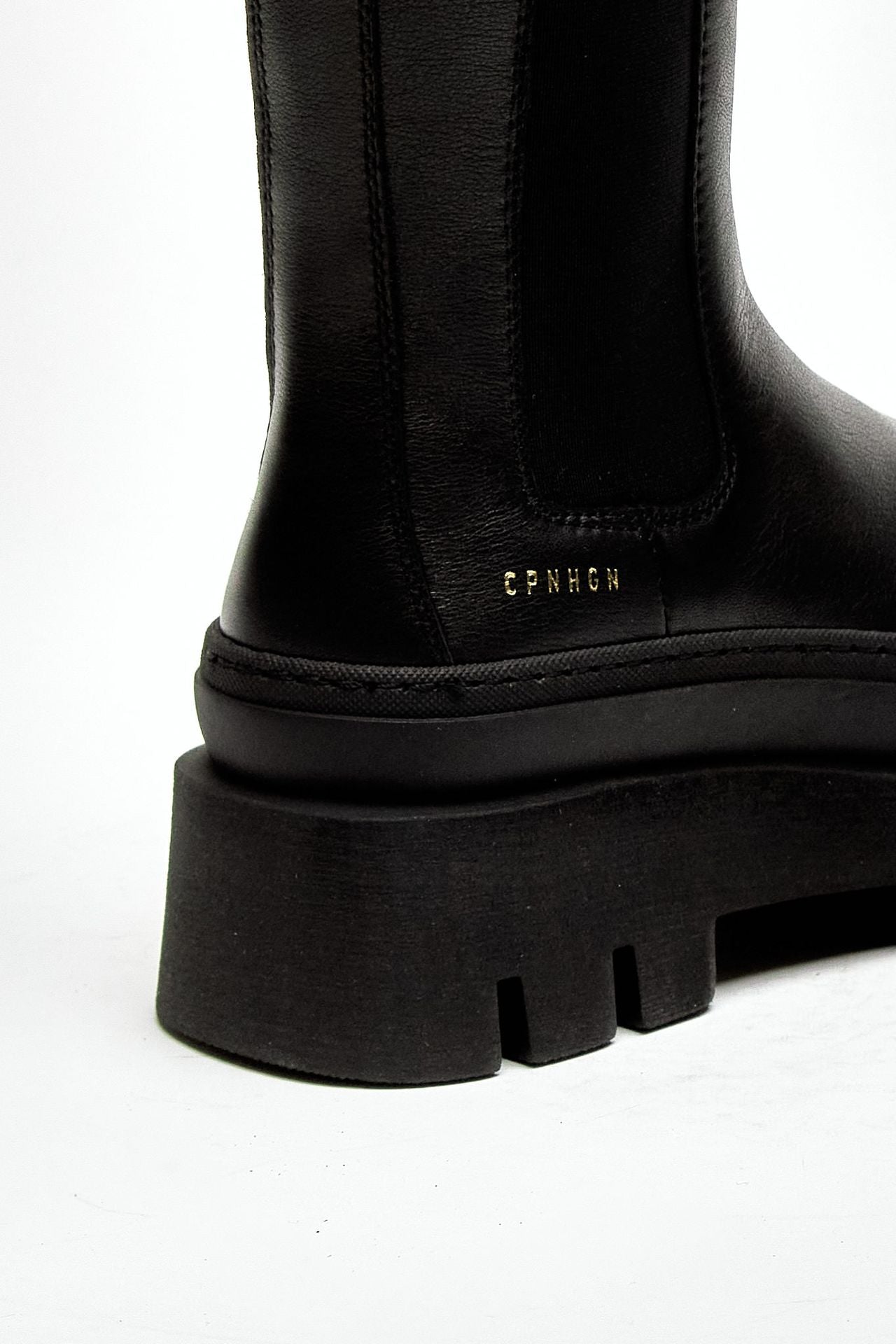 Beatles alto CPH685-BLK in pelle nero donna Copenhagen - 7