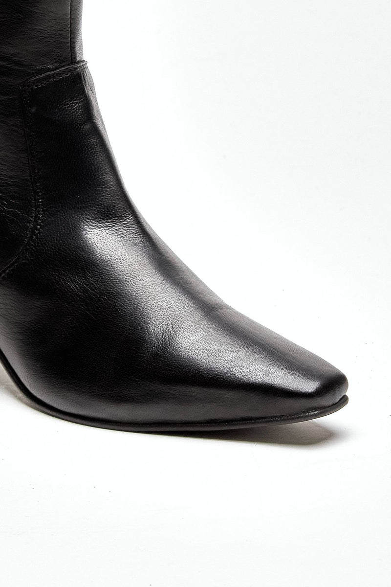 Stivaletto in pelle CPH441-BLK nero donna Copenhagen - 5