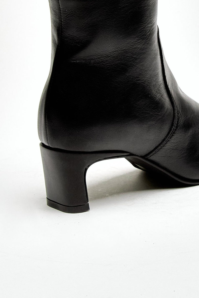 Stivaletto in pelle CPH441-BLK nero donna Copenhagen - 7