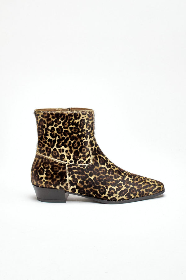 Stivaletto in pelle CPH293 fantasia animalier donna Copenhagen