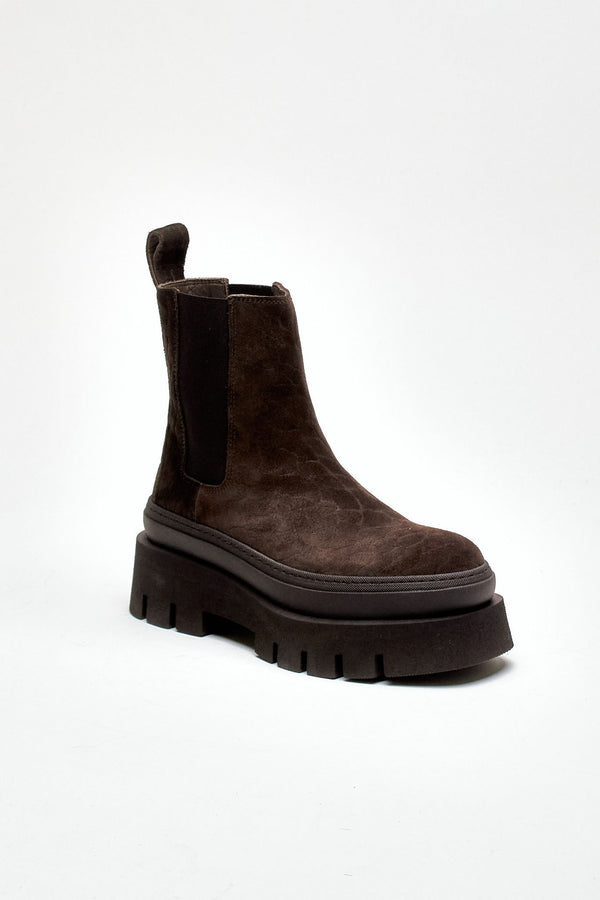 Beatles in cocco nabuk CPH686 testa di moro donna Copenhagen