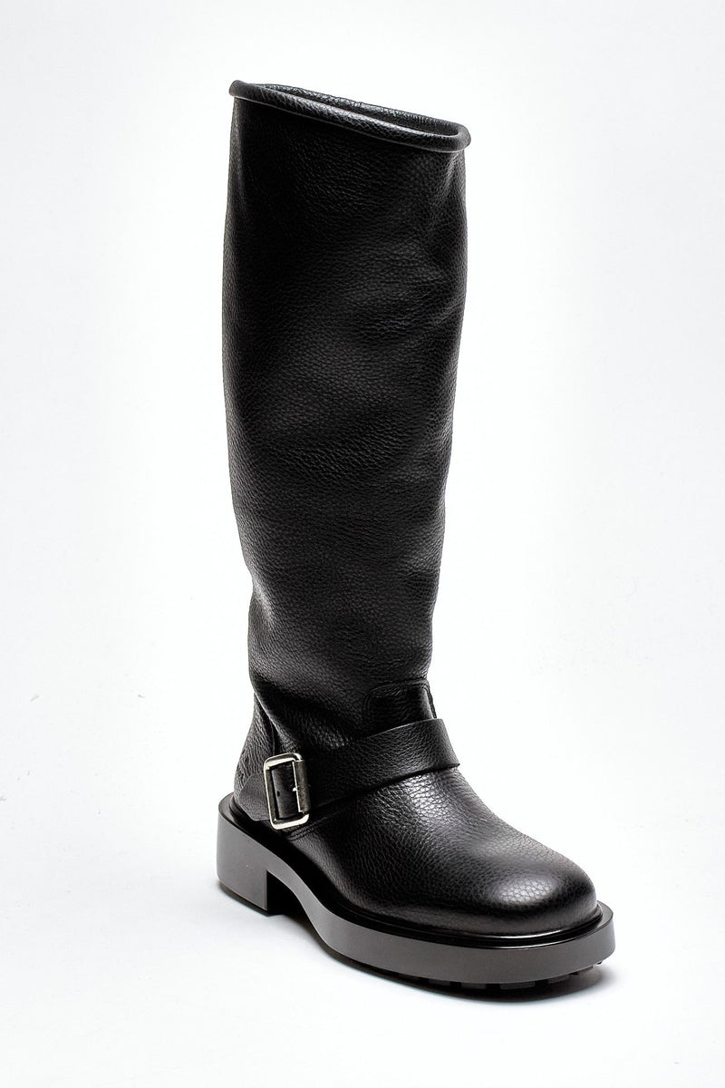 Stivali alti in pelle CPH441 nero donna Copenhagen - 2