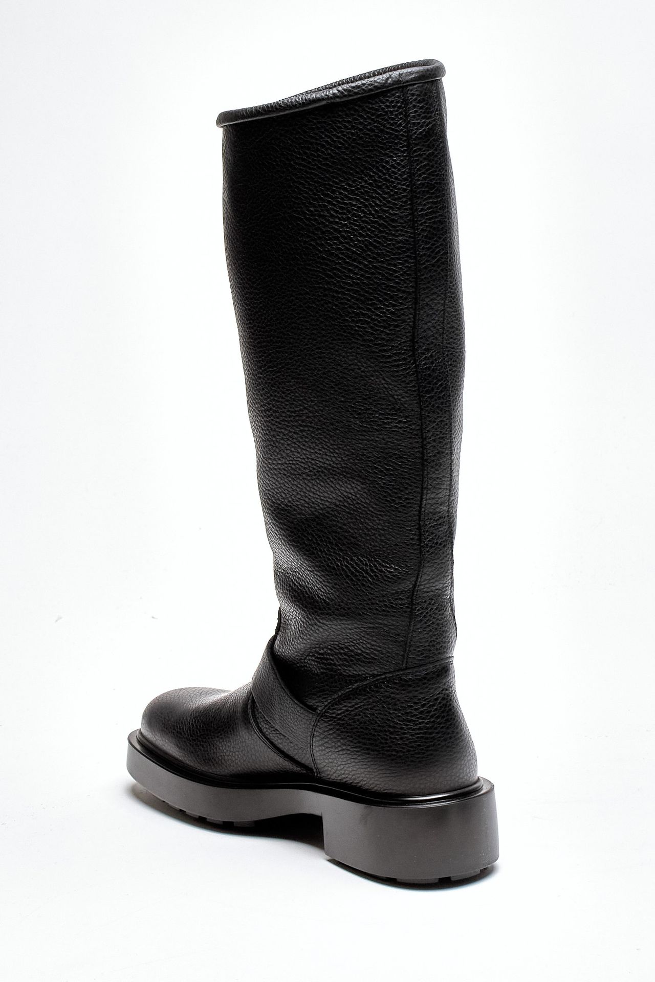 Stivali alti in pelle CPH441 nero donna Copenhagen - 3