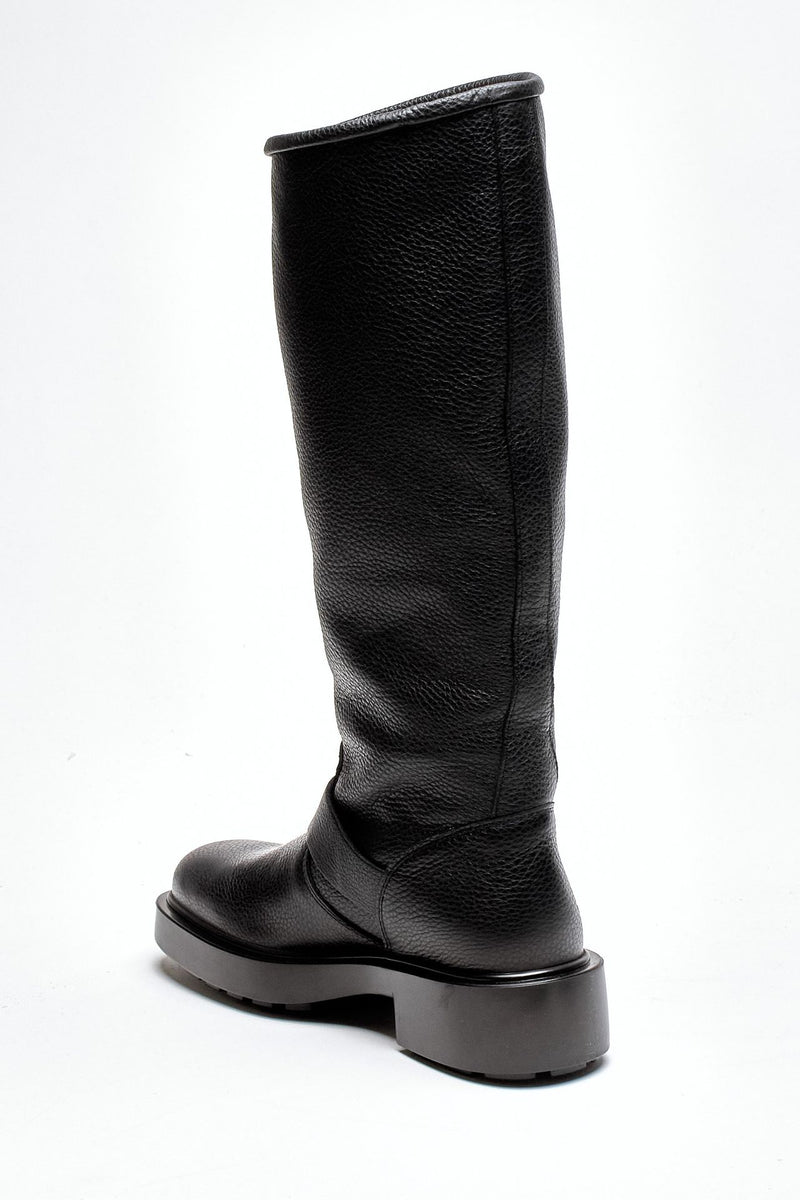 Stivali alti in pelle CPH441 nero donna Copenhagen - 3