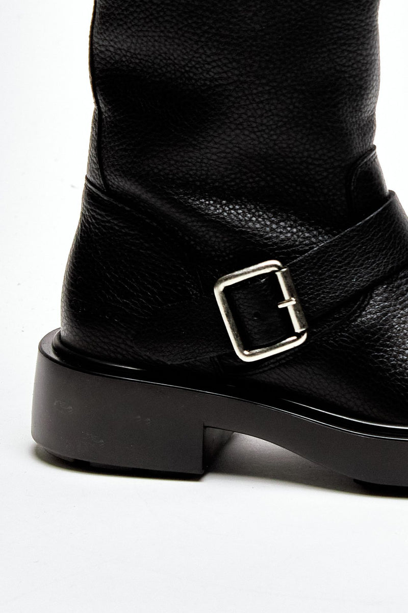 Stivali alti in pelle CPH441 nero donna Copenhagen - 6