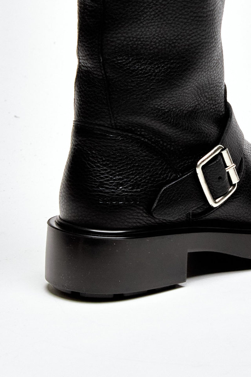 Stivali alti in pelle CPH441 nero donna Copenhagen - 7