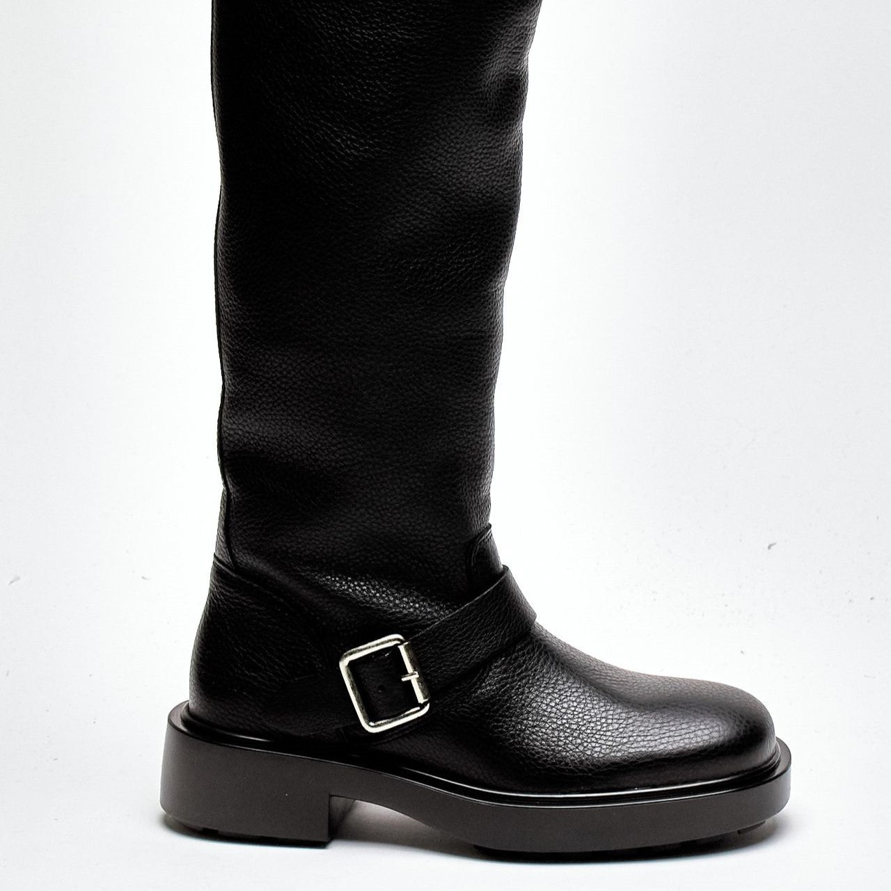 Stivali alti in pelle CPH441 nero donna Copenhagen - 8