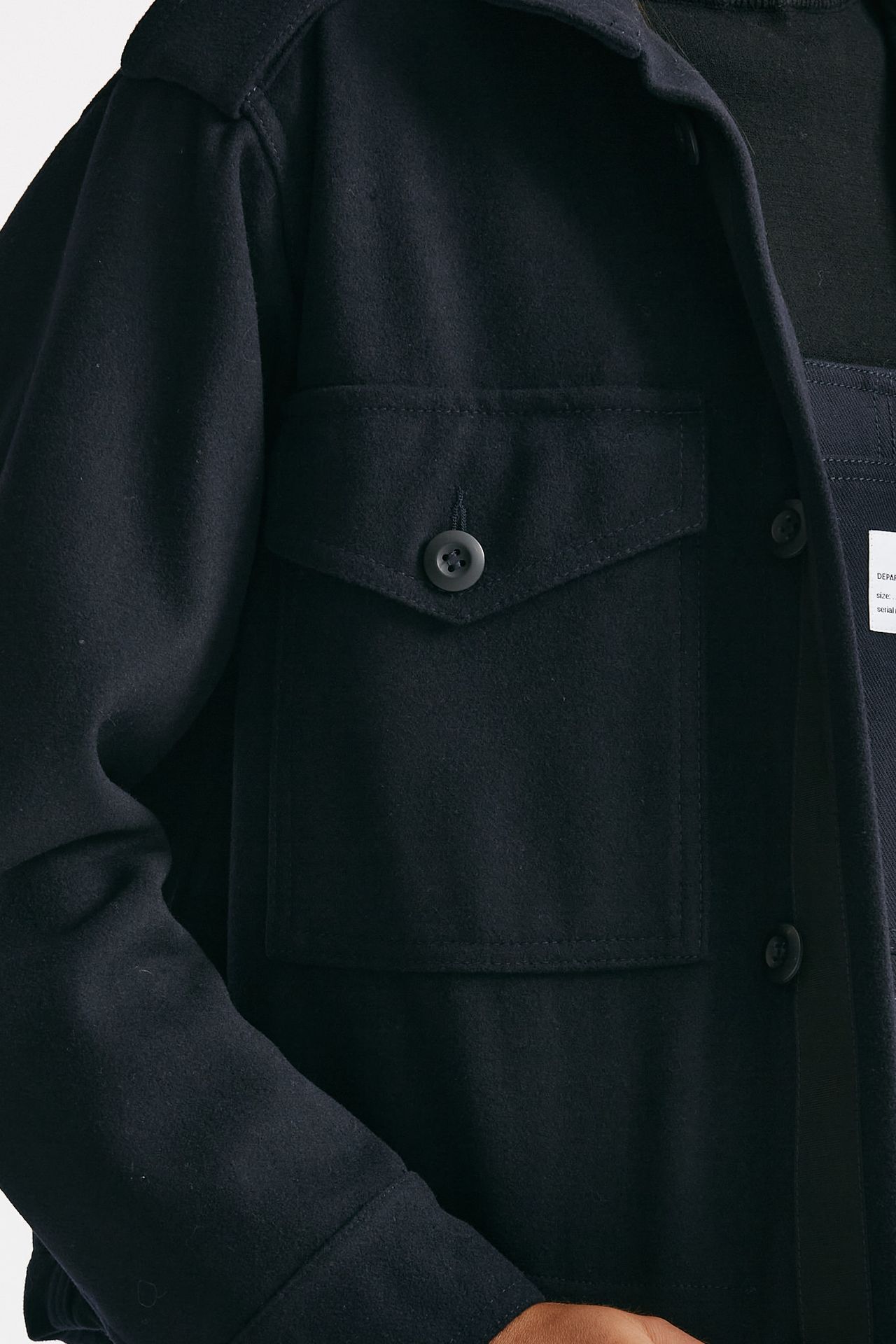 giacca crop mercure  blu donna Department five - 7