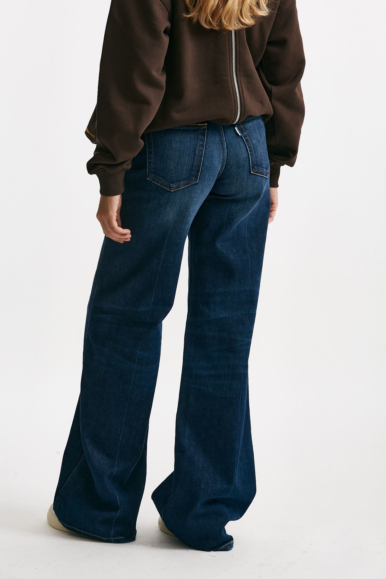 jeans palazzo pretender lavaggio scuro donna Department five - 3