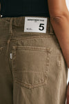 jeans ampio mustard sabbia donna Department five - 7