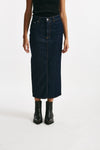 gonna tubino midi braid denim scuro donna Department five - 1