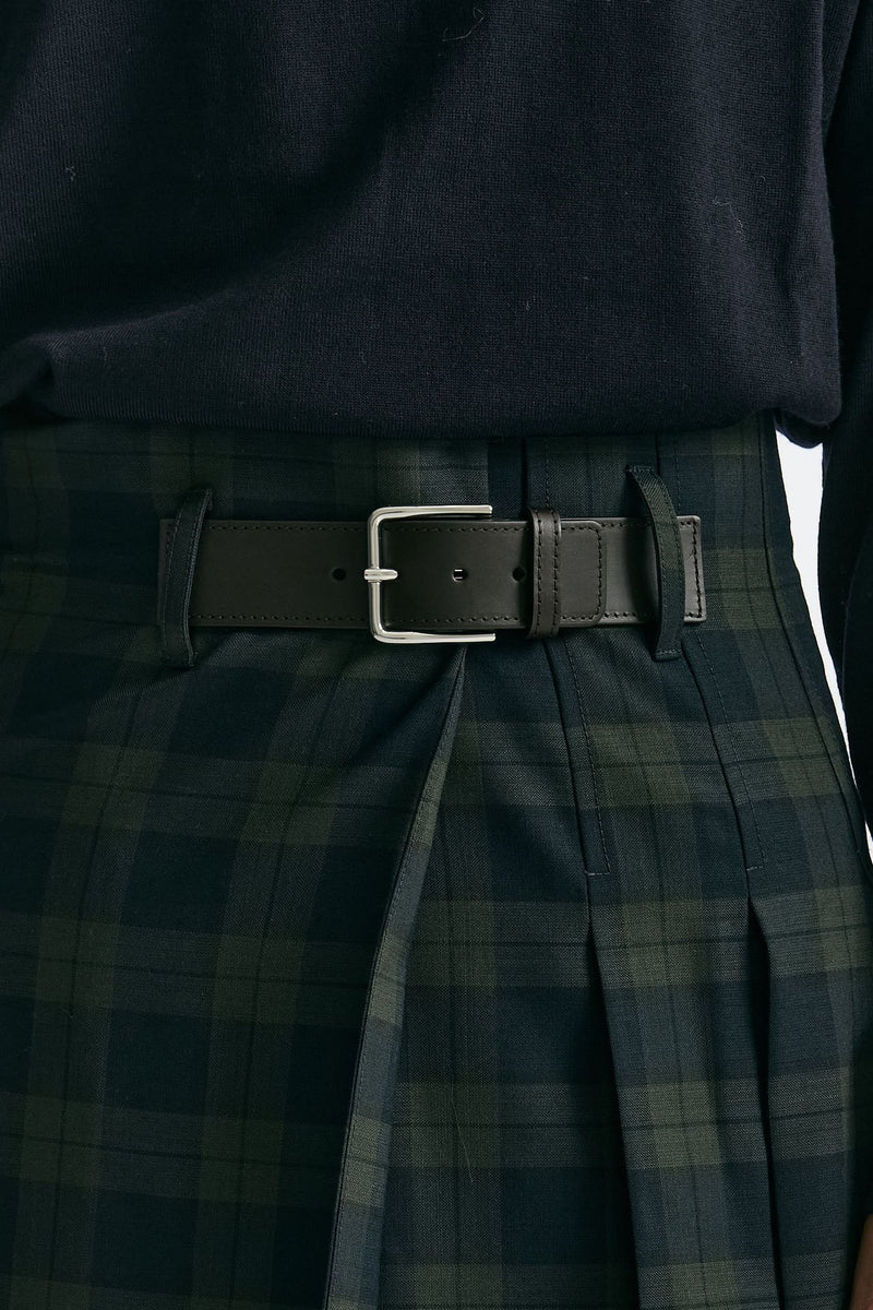 Gonna lunga in tartan blu e verdone donna Department five - 6