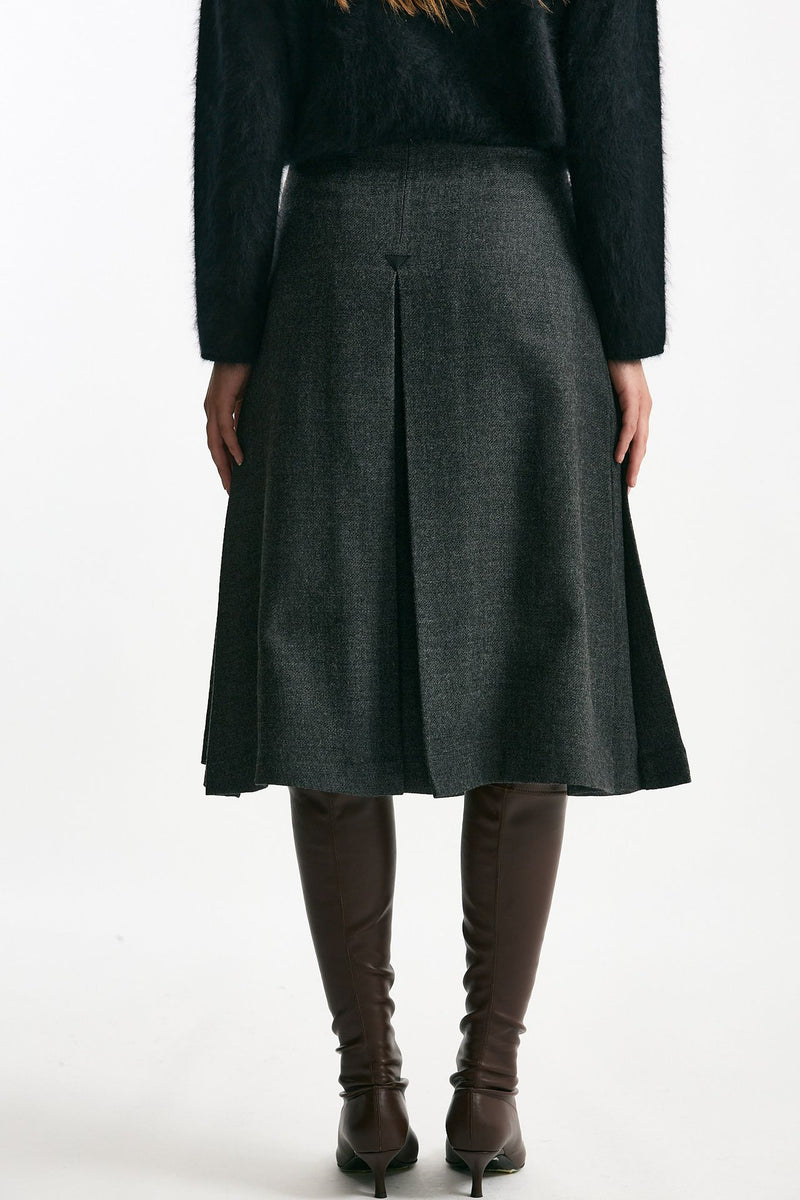 Gonna midi FLOAT antracite donna Department five - 3