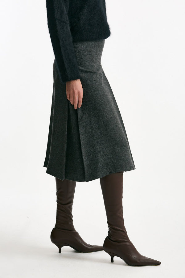 Gonna midi FLOAT antracite donna Department five