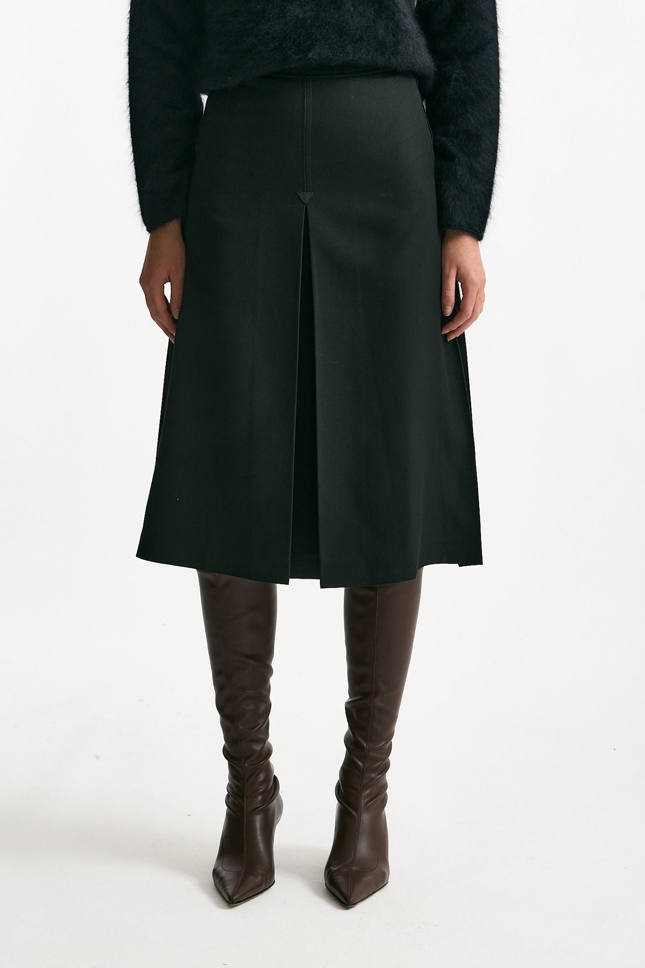 Gonna midi FLOAT nero donna Department five - 1