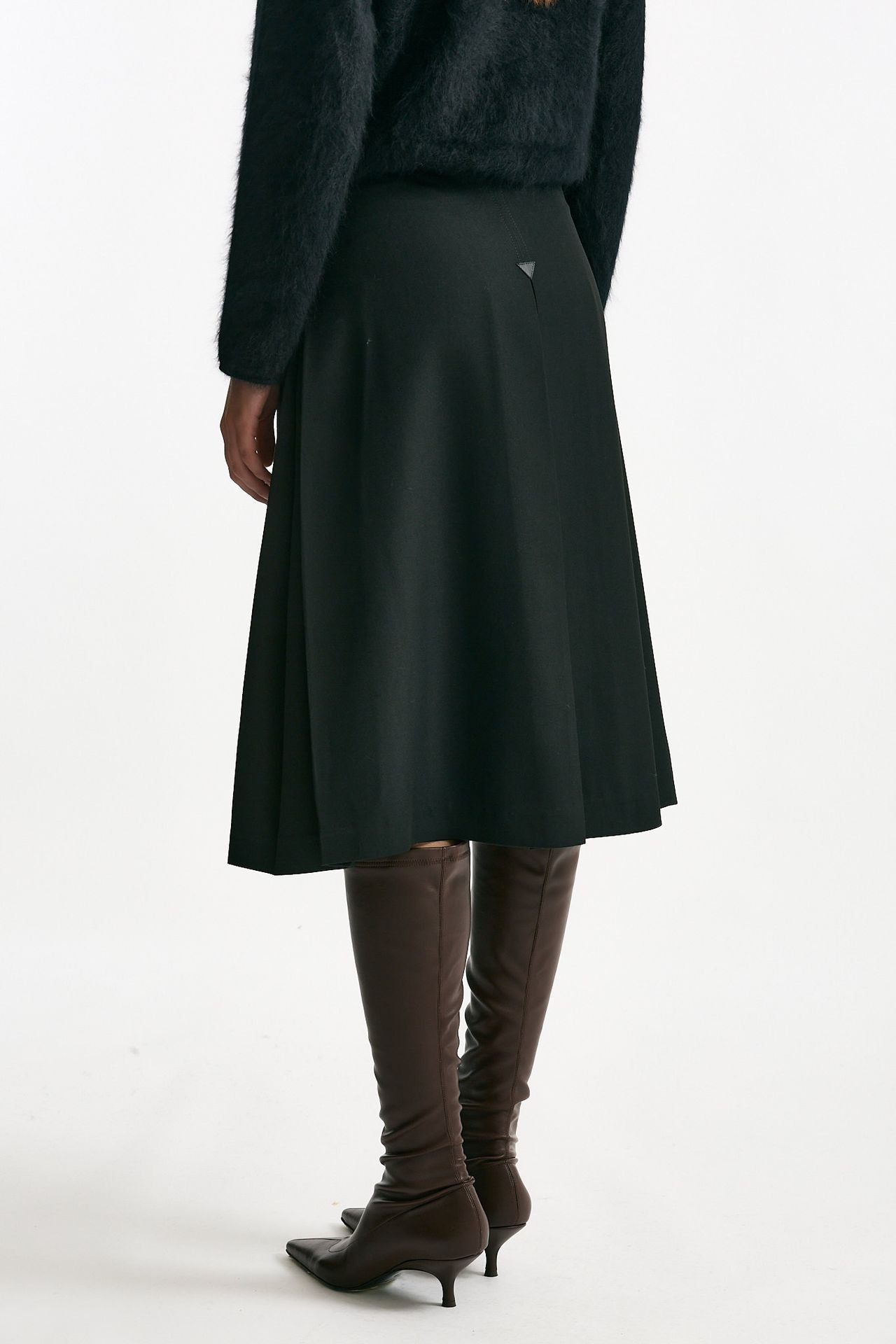 Gonna midi FLOAT nero donna Department five - 2