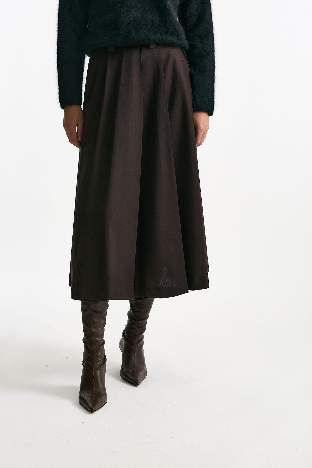 Gonna midi HENRIQUE bordeaux donna Department five - 1